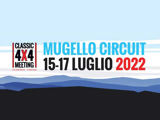 CLASSIC 4X4 MEETING 15/17 Luglio, Mugello (FI)